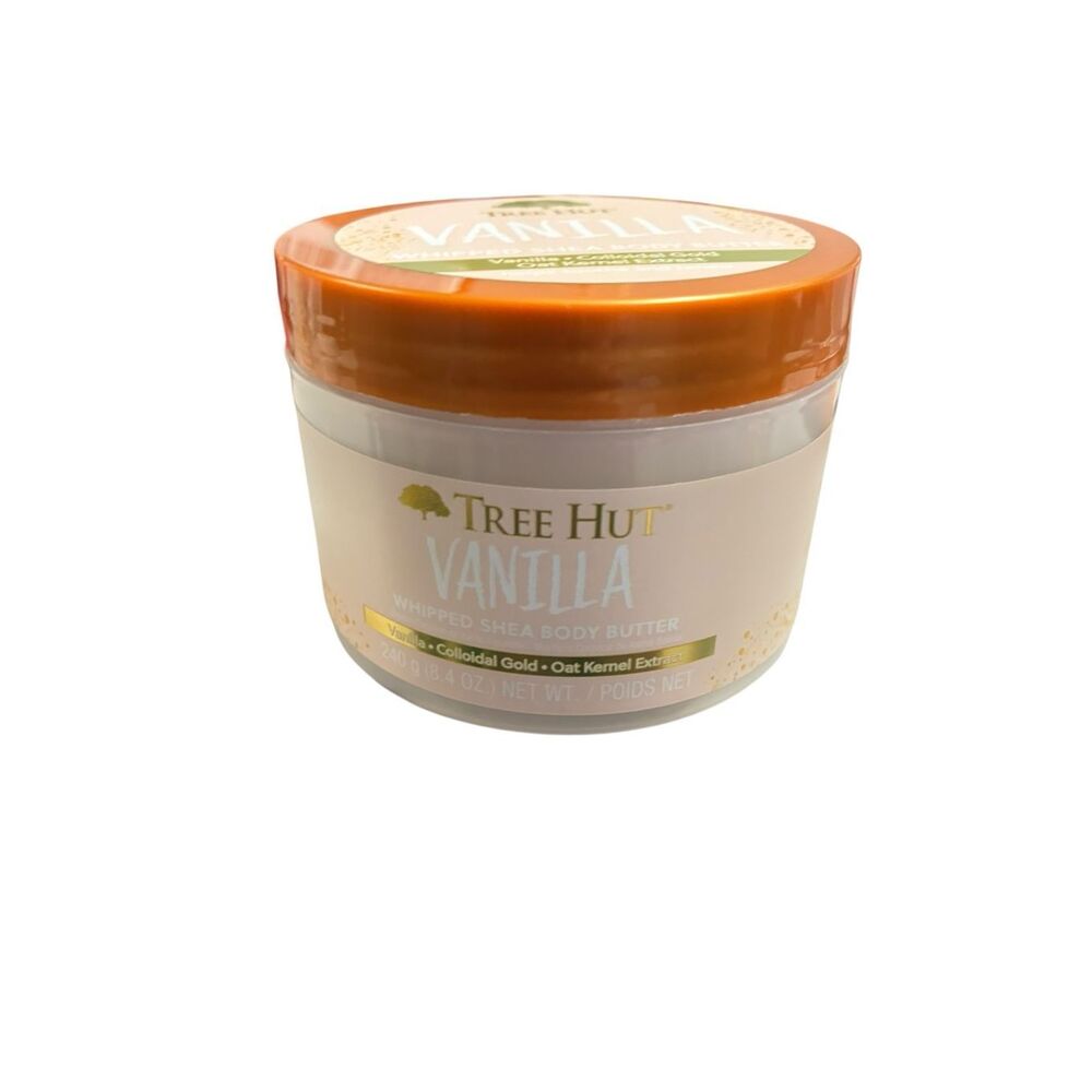 Tree‎ Hut Vanilla Whipped Shea Body Butter 8.4 oz Moisturizing Cream